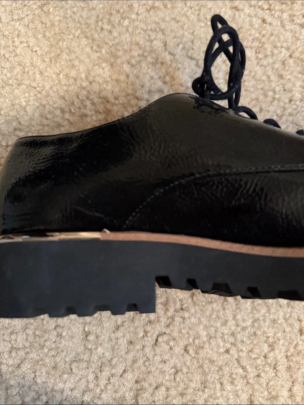 FRANCO SARTO - Black Patent Shoes - Size 7M